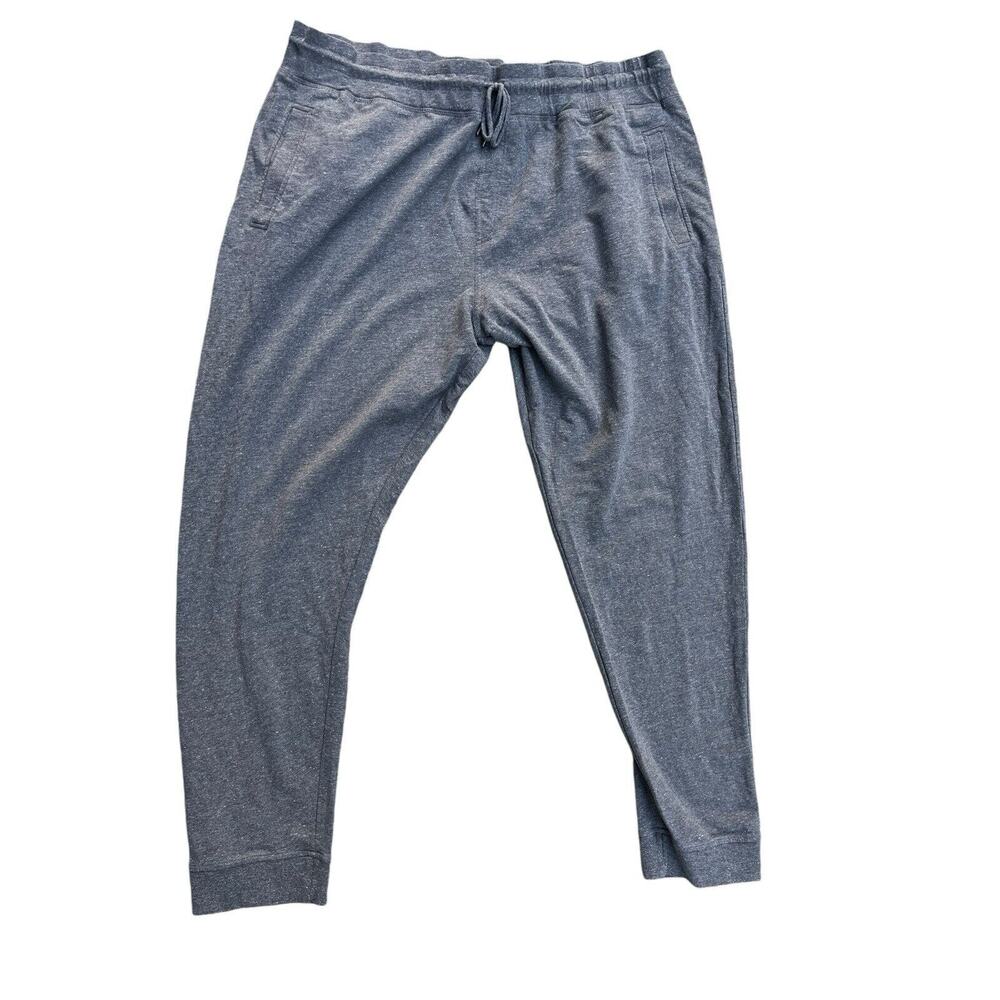 Peter Millar Jogger‎ Pants Gray Lava Wash Garment Dyed Casual, Size 2XL